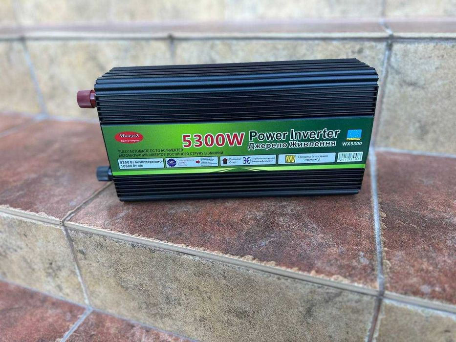 Автомобильный преобразователь Wimpex напряжения 24-220V 5300W Инвертор