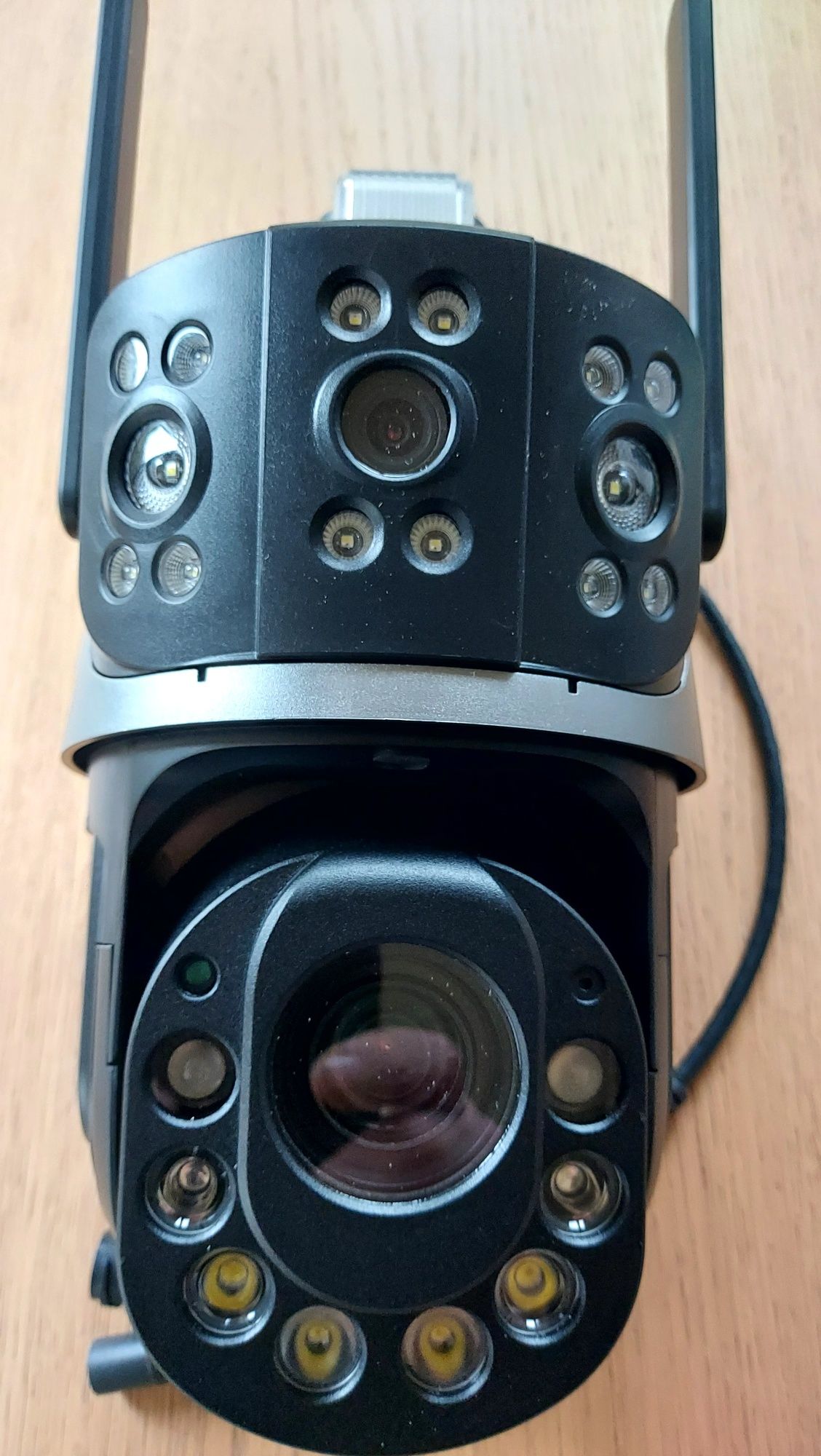 Nowość Kamera WiFi 6MP 50x zoom 2x obiektyw + Karta Micro SD4K128GB
