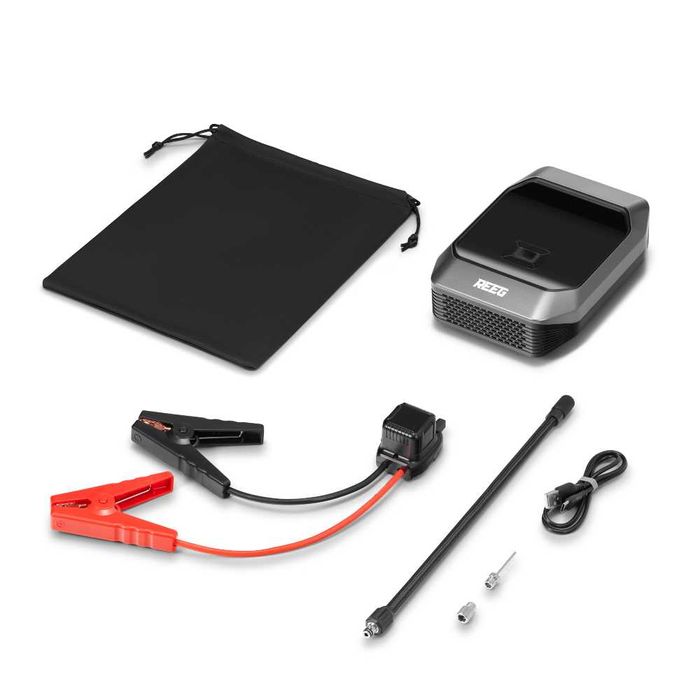 Kompresor Urządzenie rozruchowe Booster REEG Jump Starter Air Pump2in1