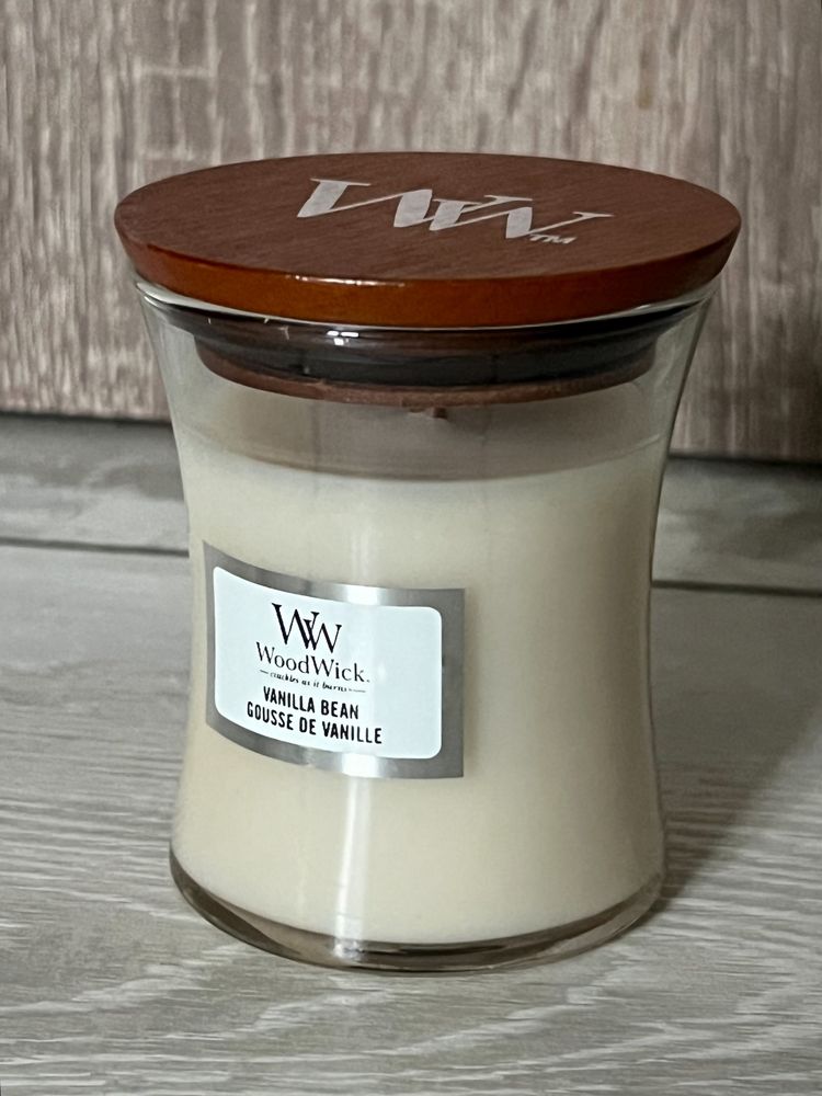 Свічка WoodWick Vanilla Bean