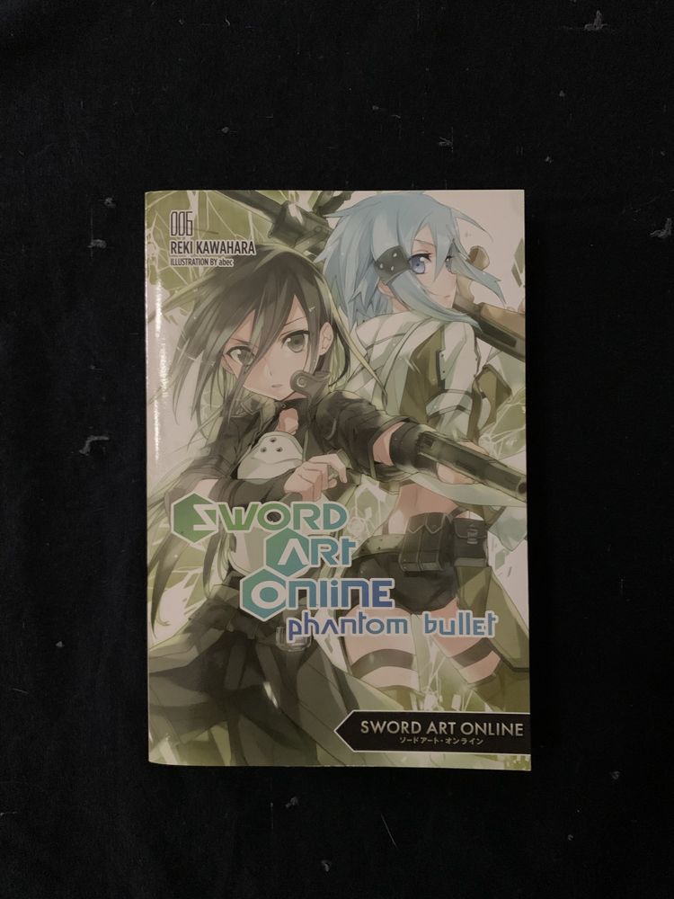Sword art online Light Novel 6,7