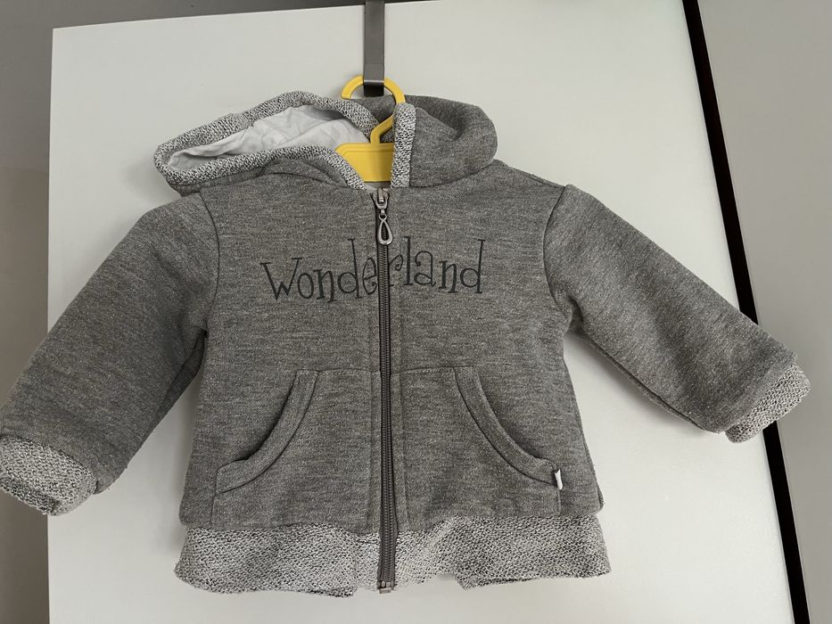 Bluza szara dla dziewczynki 68