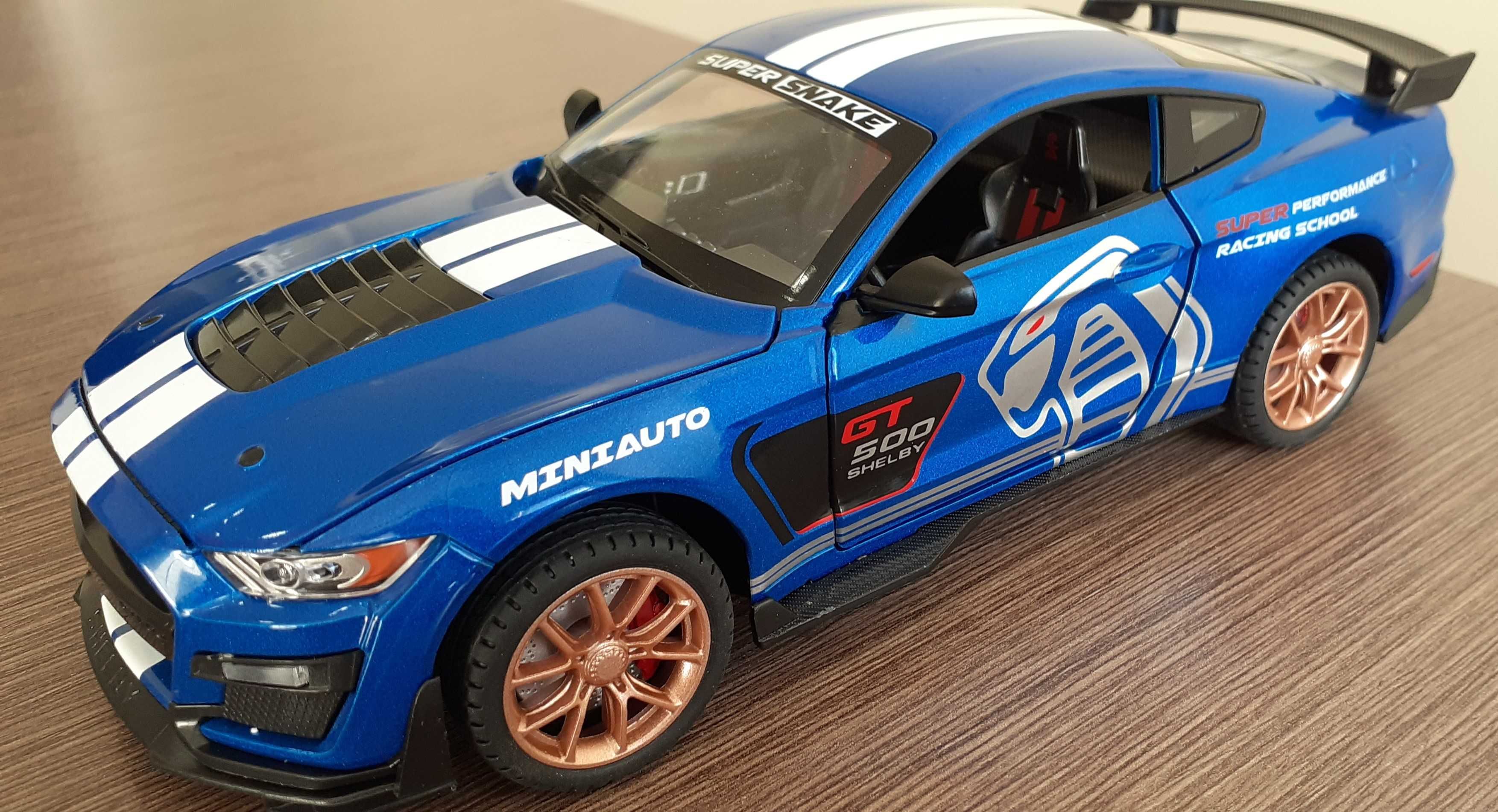 Mustang Shelby GT500 1:24, napęd, światła, dźwięk