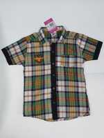 Сорочка дитяча для хлопчика короткий рукав 8 - 10 років 100%  cotton