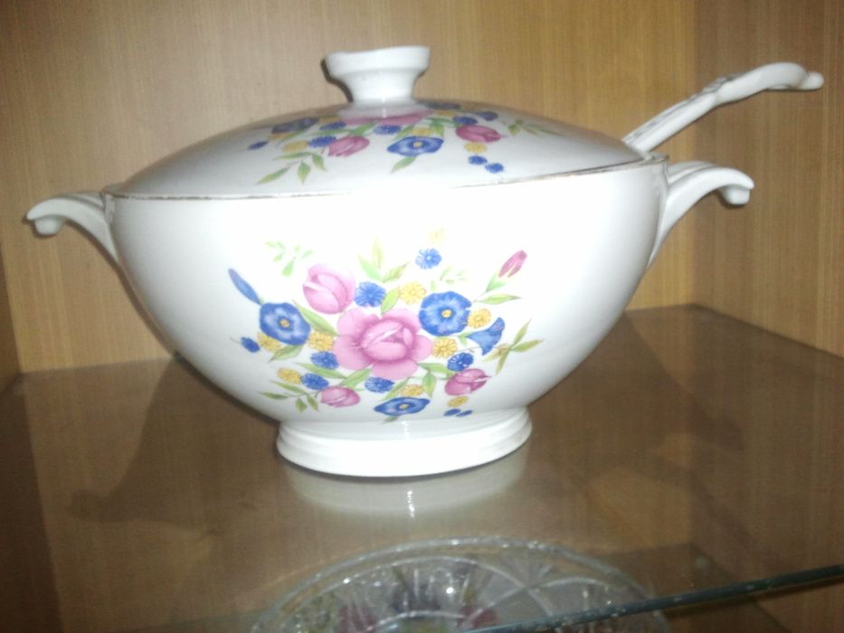 stara zabytkowa waza porcelanowa Ćmielów