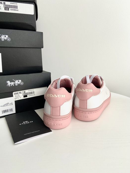 Coach Lowline Sneaker Жіночі шкіряні кеди кросівки женские кеды коач