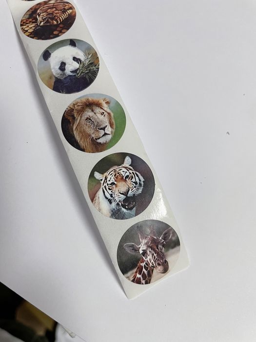 Autocolantes / Stickers em rolo para Festas / Negócio.