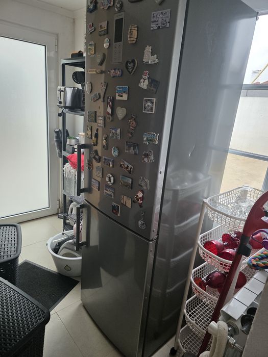 Vendo combinado em inox LG