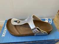 Birkenstock senhora Prateadas n37