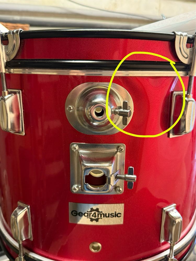 Bateria Junior de 3 Peças. Gear4music