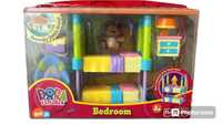 Vintage Dora The Explorer Doll House Bedroom mebelki sypialnia Se