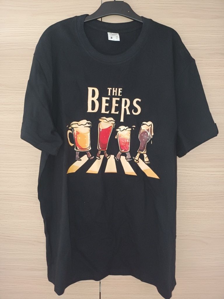 T-shirt The Beers dla smakosza piwa piwosza prezent dla dziadka taty