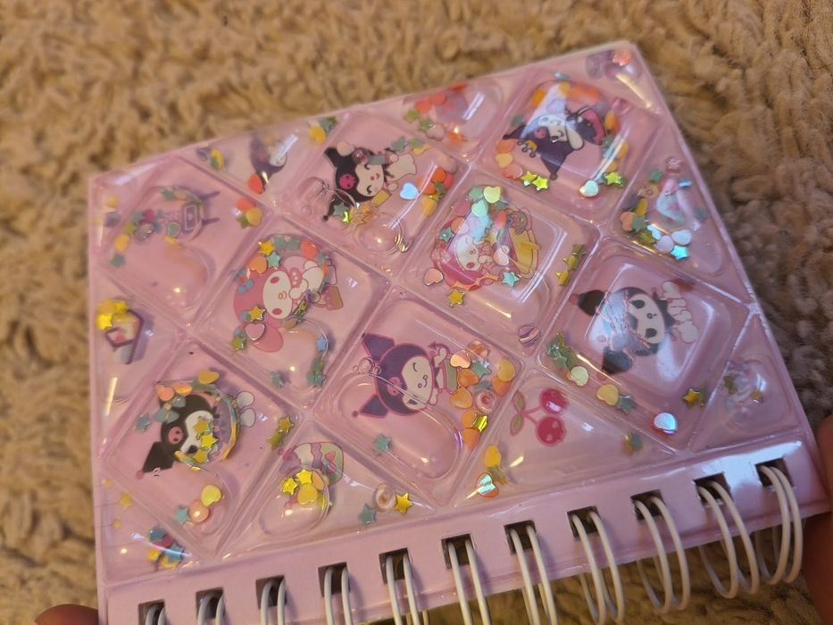 Albumy naklejki Sanrio Kuromi notesiki