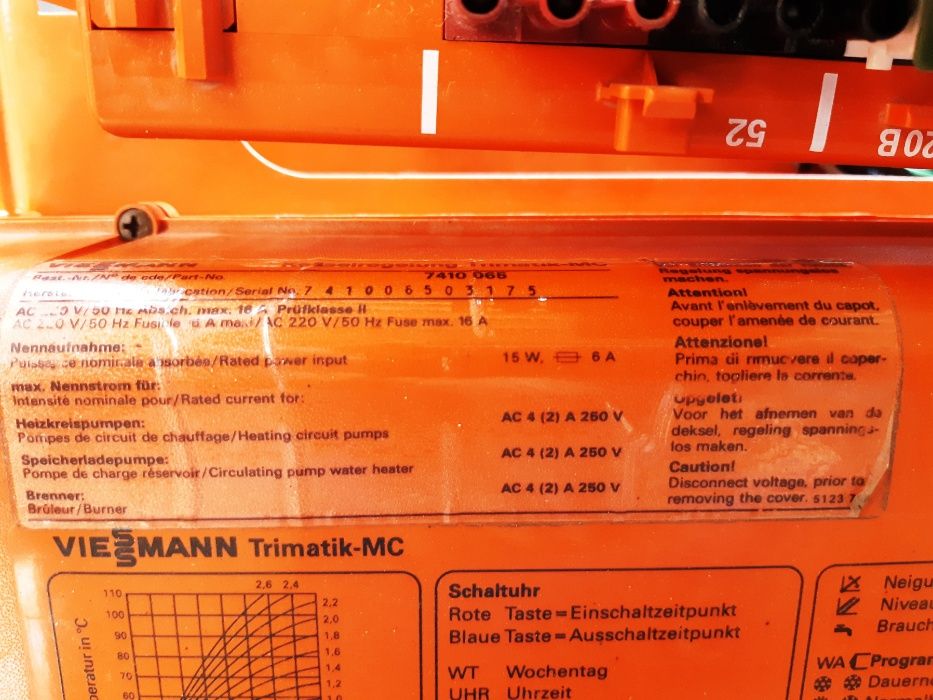 Sterownik Viessmann TRIMATIC MC P