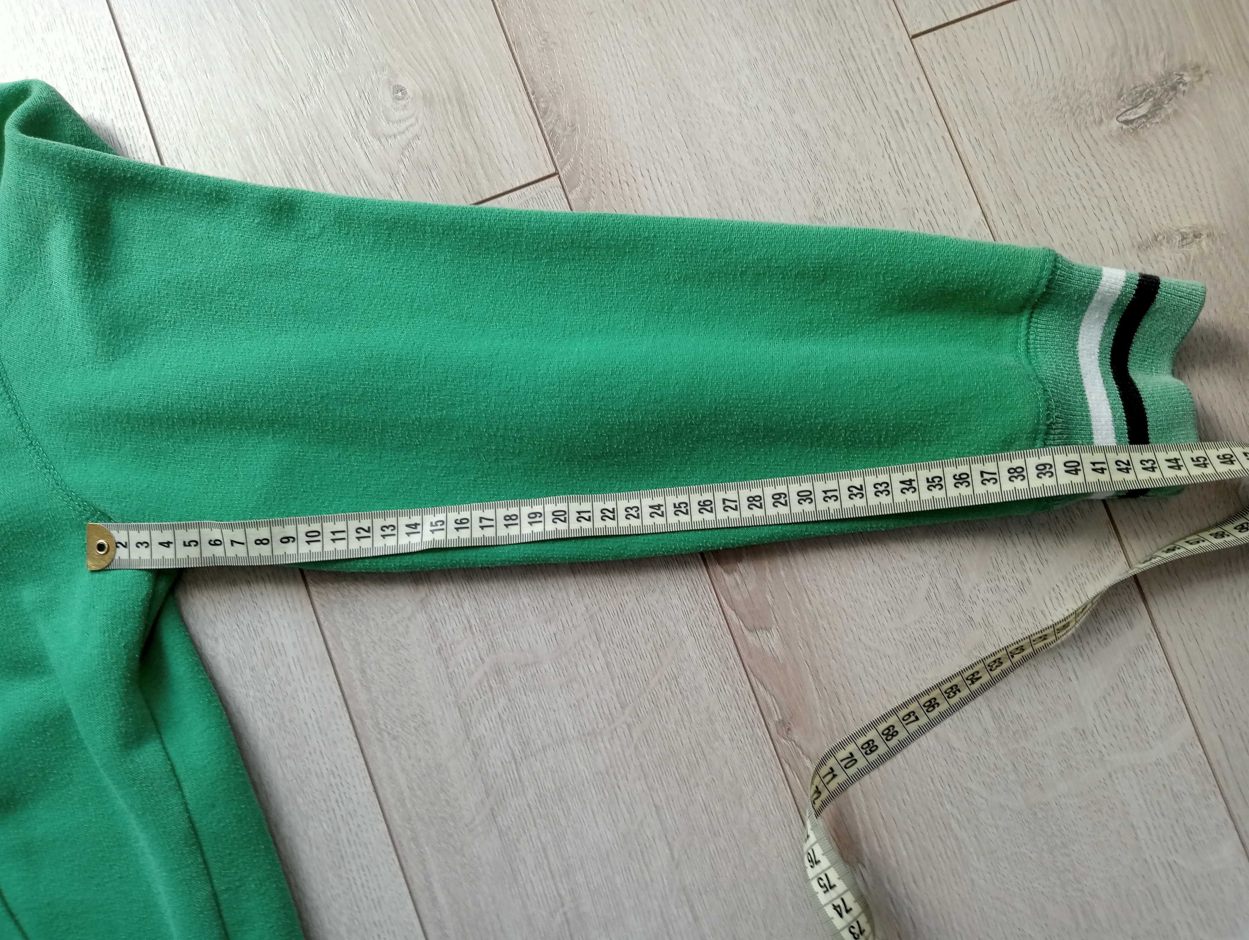 Bluza rozsuwana zielona dla chłopca wzrost:152 cm 5.10.15.