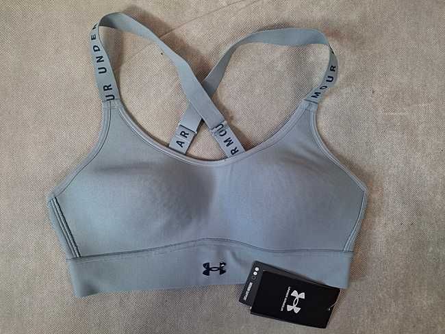 Under Armour Infinity Mid Impact Stanik sportowy z mieseczkami XS