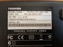 Toshiba Satellite L500-13W para peças