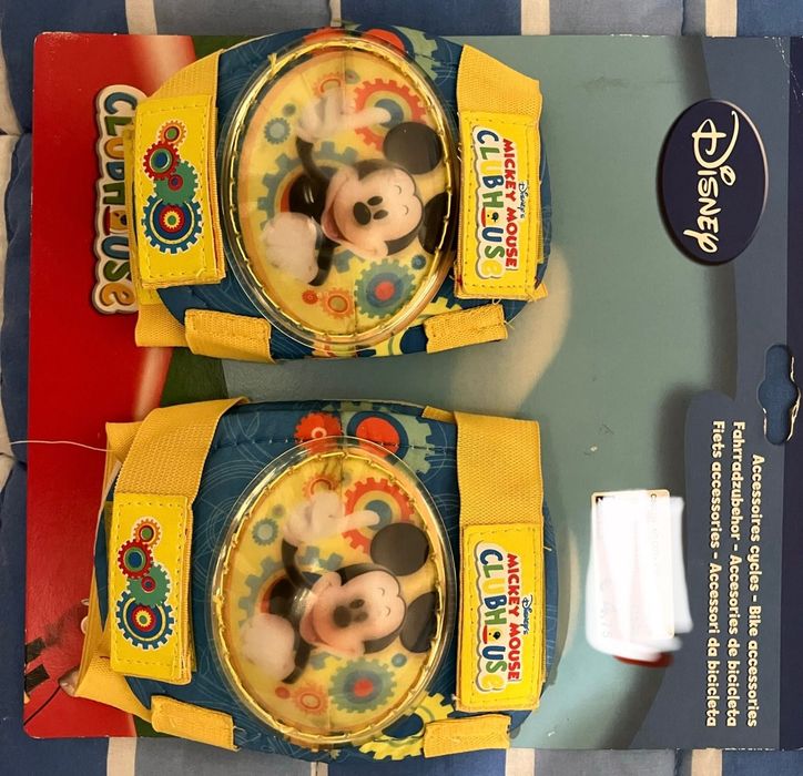 Joelheiras e cotoveleiras para criança Disney