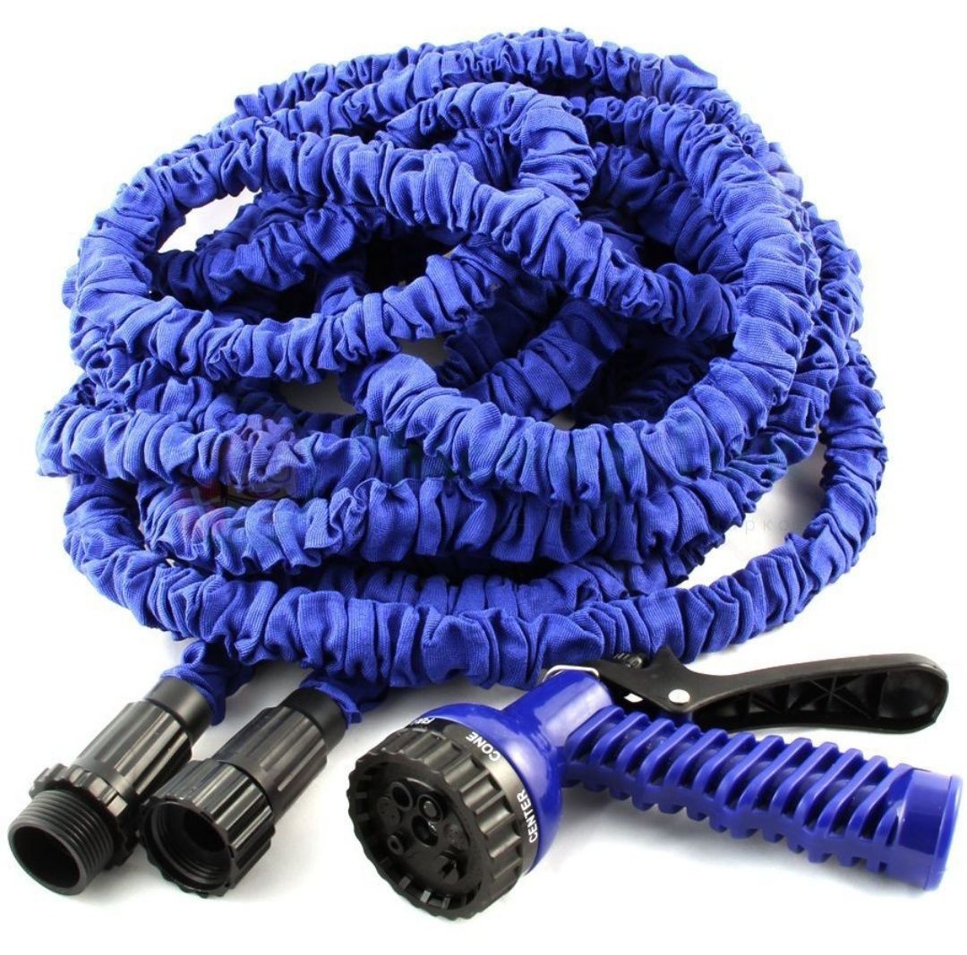 Шланг X-HOSE растягивающийся садовый 15м 30м 45 60 75м с насадкой