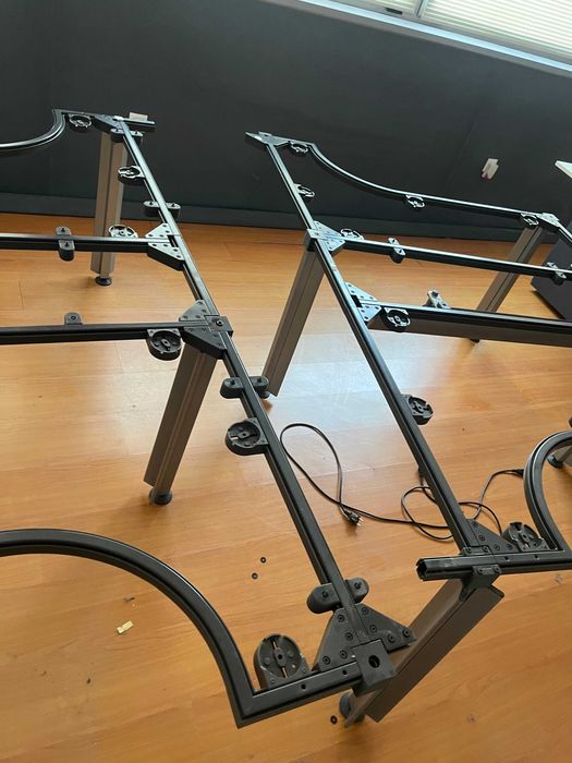 Ilha tipo callcenter com 6 postos de trabalho