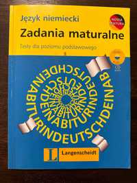 Zadania maturalne - język niemiecki, Langenscheidt z płytą.