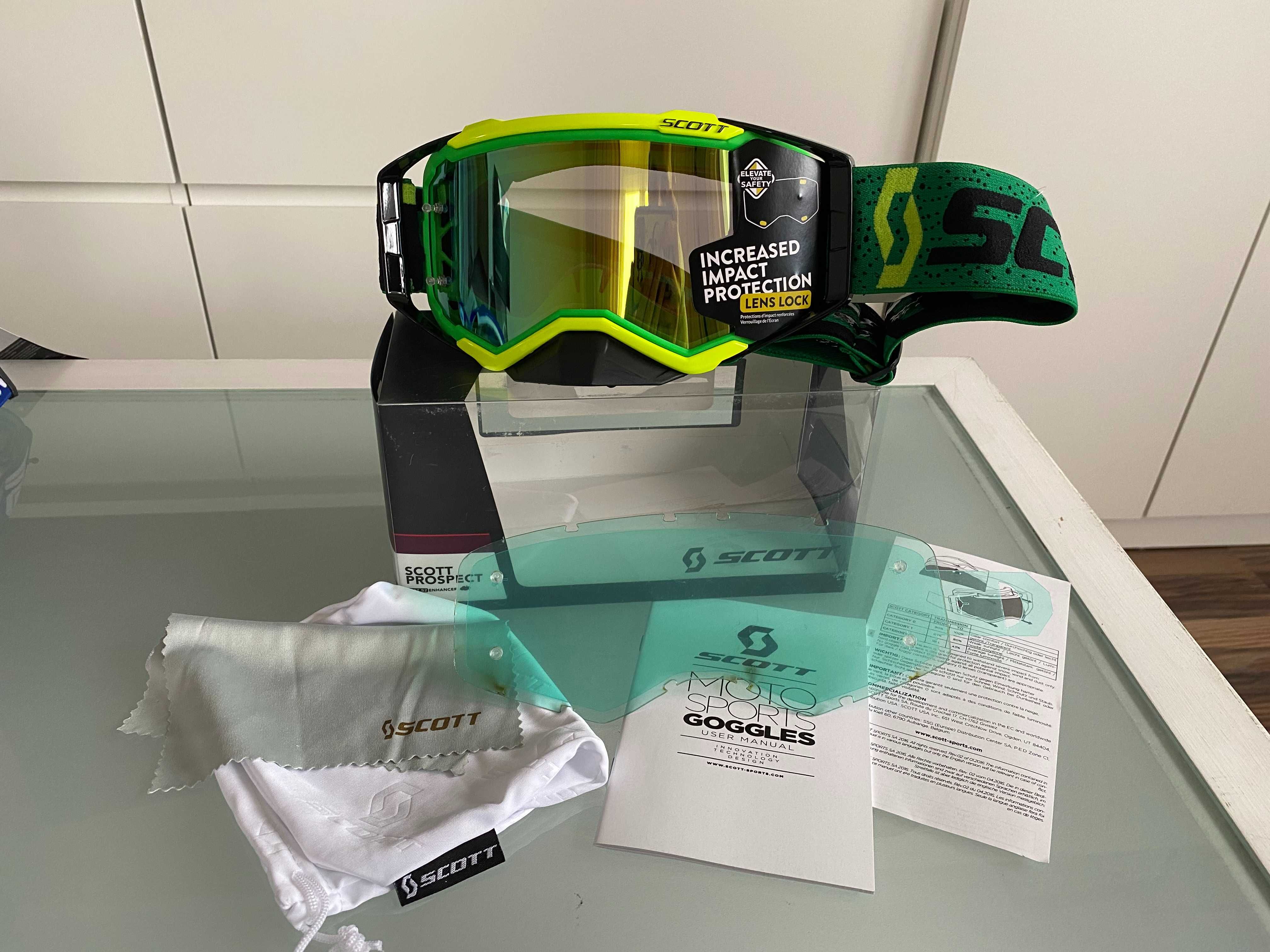 Gogle SCOTT Prospect old mx (cross,quad,enduro,mtb,dh, ski)
