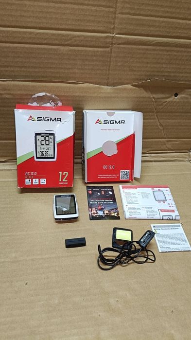 Licznik rowerowy przewodowy SIGMA BC 12.0 WR