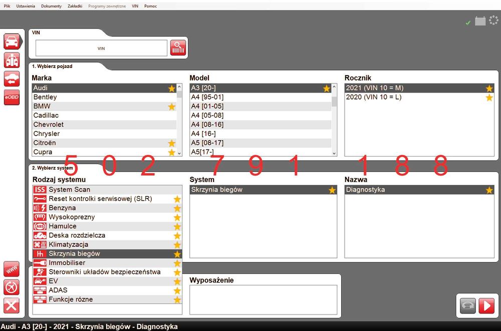 Interfejs tester skaner głowica diagnostyczna multidiag pro+ plus