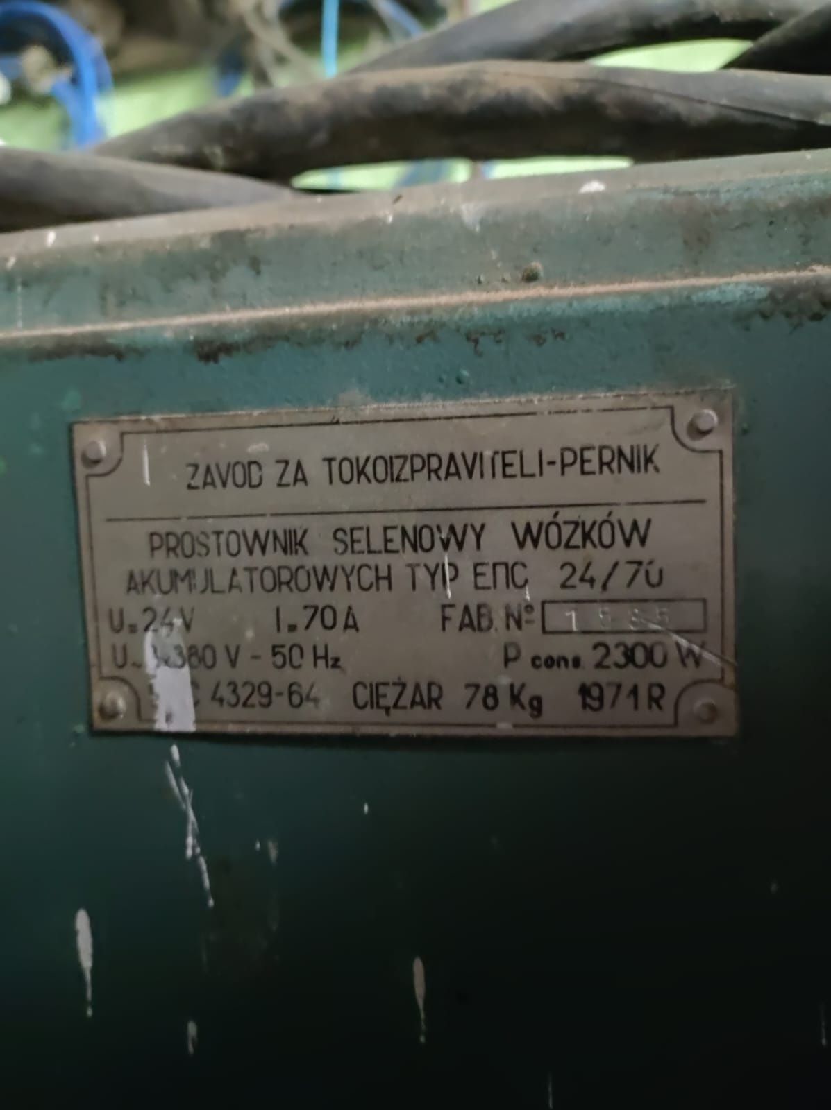 Prostownik selenowy 24v 70a