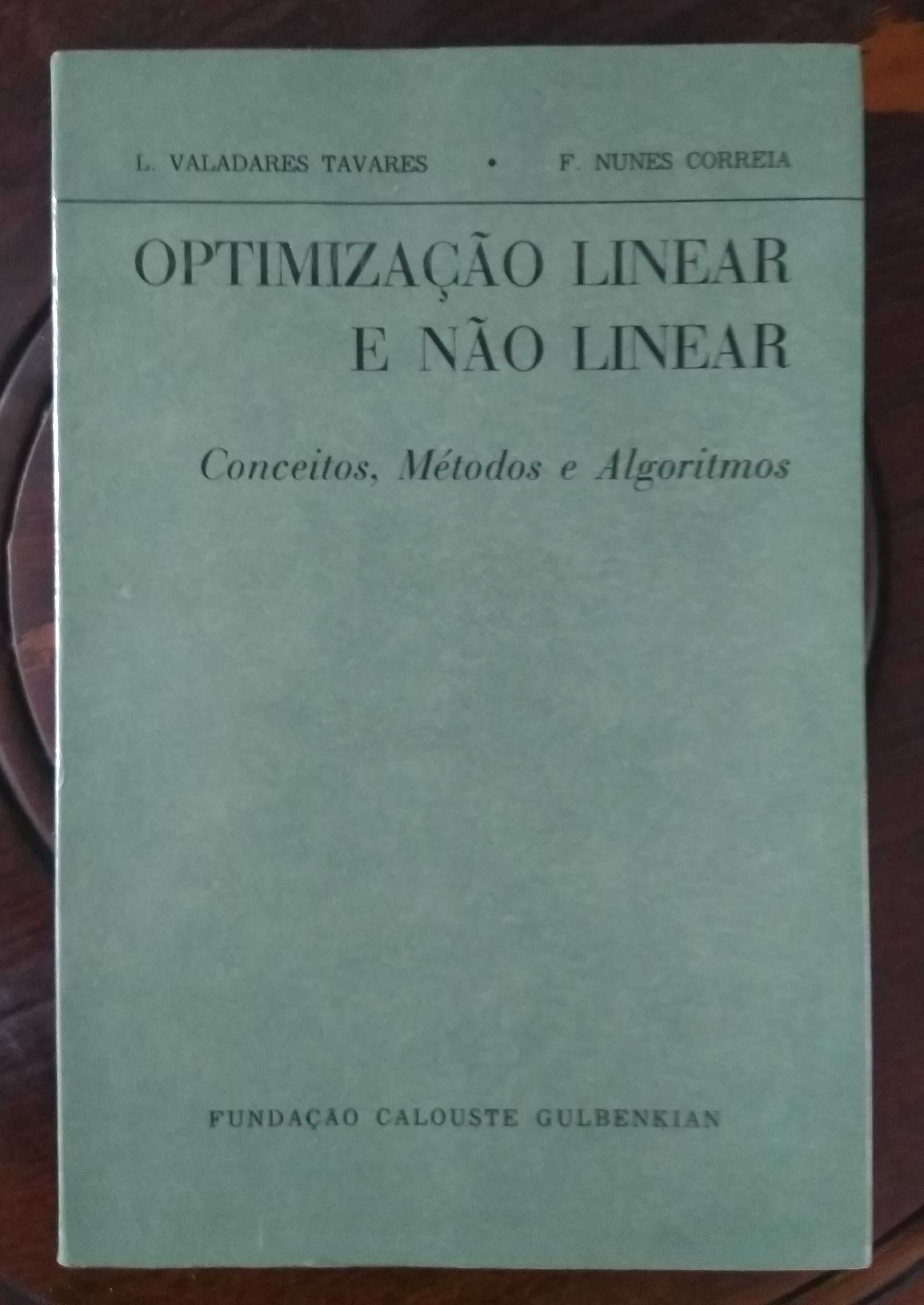 Livro Técnico Optimização Linear e Não Linear-Investigação Operacional