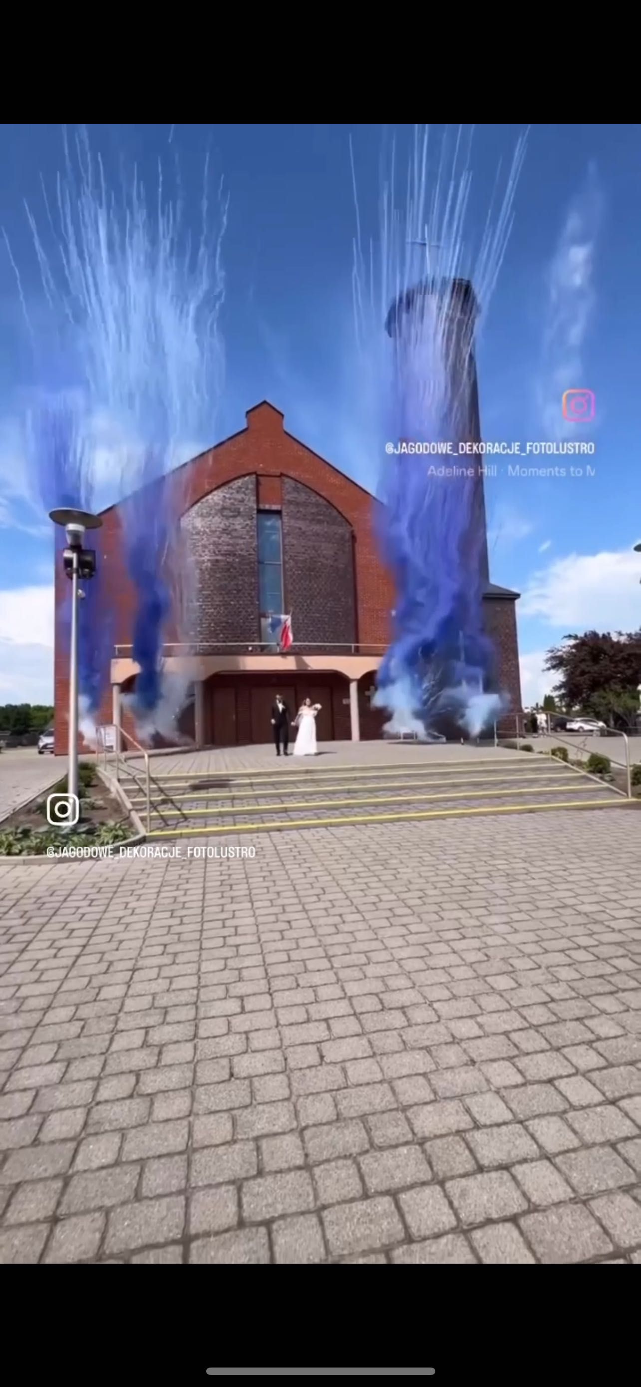 Miny dymne, kolorowe dymy, kolorowe wystrzały, atrakcje weselne
