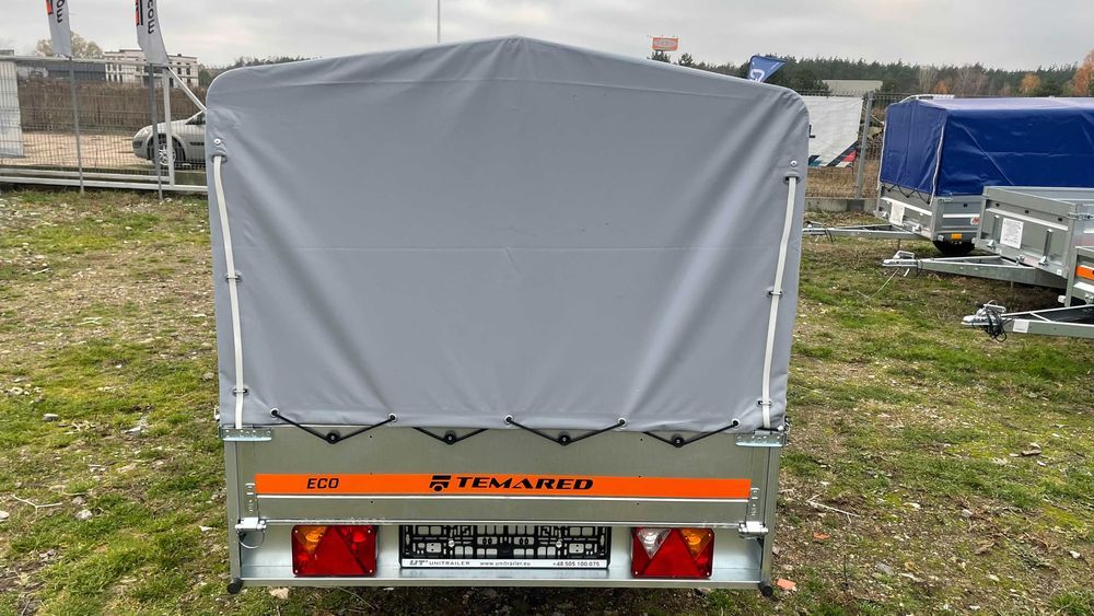 Przyczepka TEMARED z  plandeką tandem 750dmc raty dostawa cała Polska