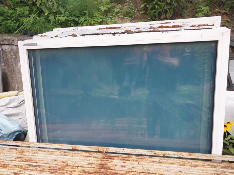 Okna Nowe 155x80 Kolor jednostronny szary -30%