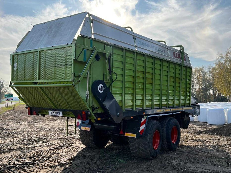 Claas Quantum 5500s Przyczepa objętościowa, Tandem (Veenhuis, Joskin)