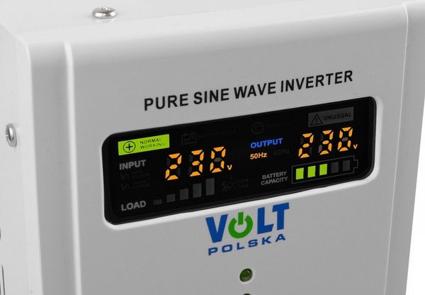 ДБЖ Volt Polska Sinus Pro 1000 E, 700/1000 Вт, 12V