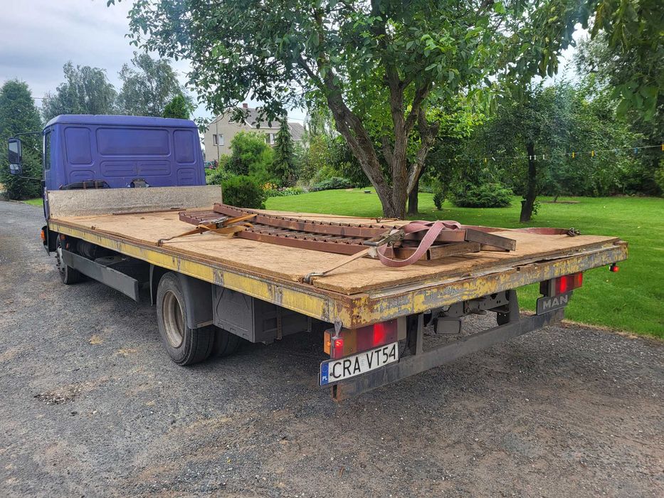 Man L2000 8.163 rok 1998 platforma najazdy sprawny Oferta prywatna