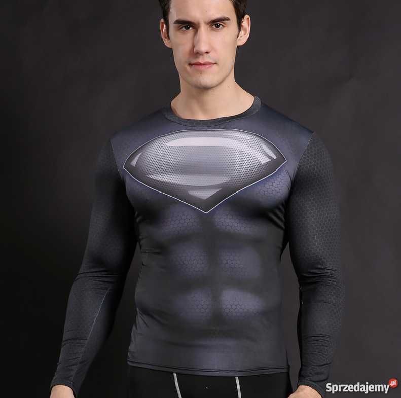 Koszulka Termoaktywna rashguard DC SUPERMAN NA SIŁOWNIE