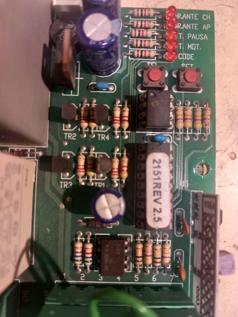 Placa automatismo portão de abrir