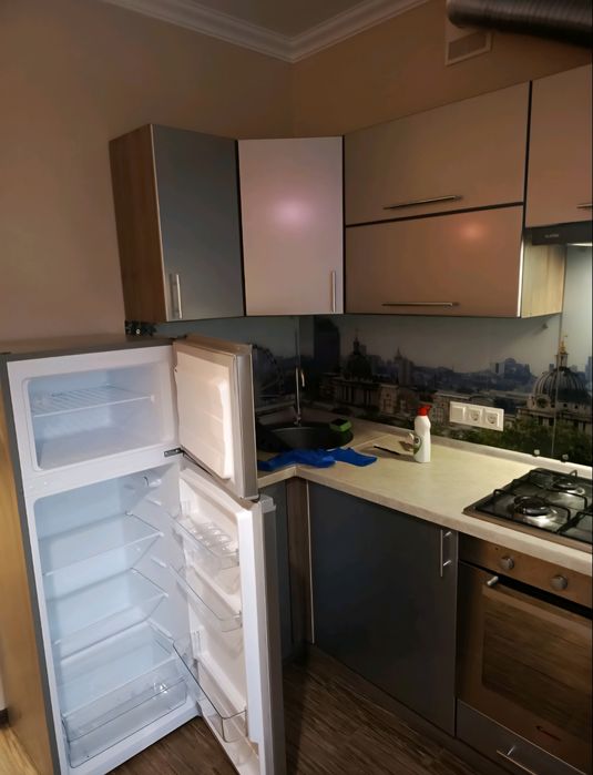 Аренда 1-кім.кв 43м, 4/6 Крюківщина "Вишнева Оселя "--вільна