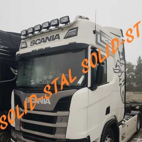 Orurowanie GÓRNE / NA DACH / RAMA NA HALOGENY Scania R i S Nowy model