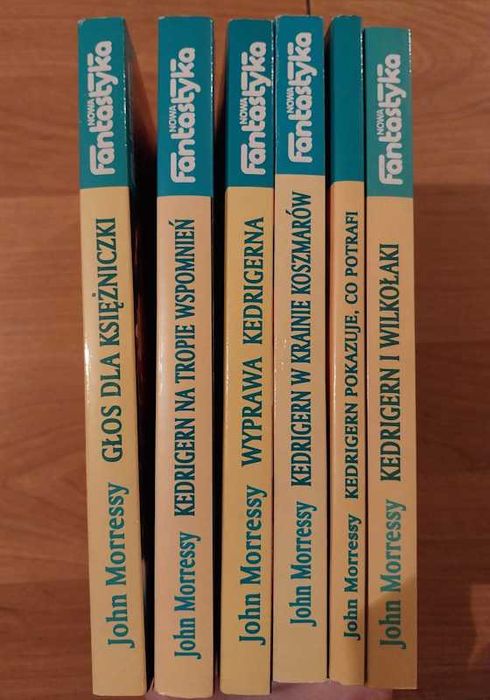 Cykl Kedrigern tomy 1 - 6 (komplet) John Morressy nowe czytaj opis
