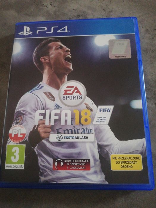 Gra ps4 Fifa 18 playstation 4 piłka nożna pl