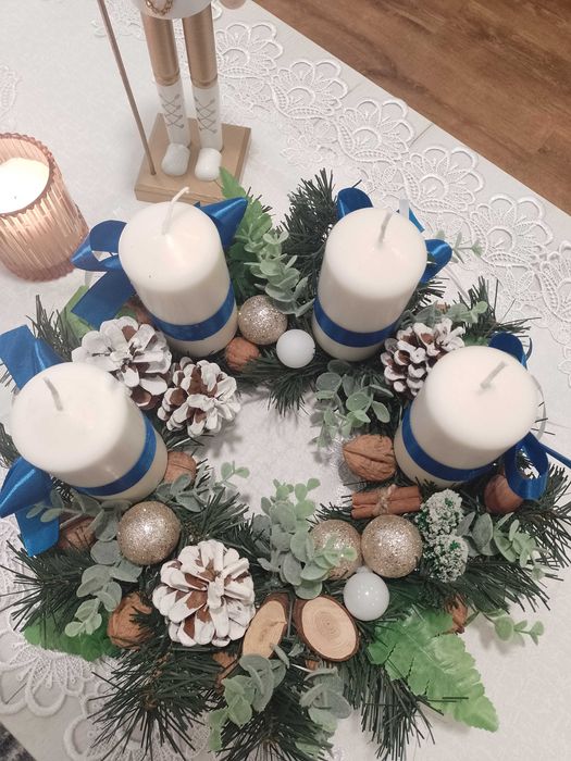 Wieniec Adwentowy duży