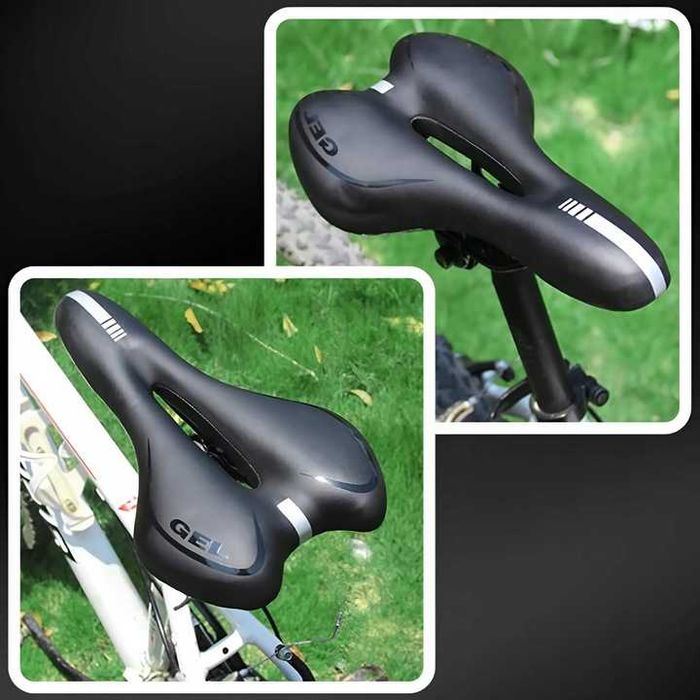 Siodełko ROWEROWE Damskie Męskie ŻELOWE Siedzenie SPORTOWE WYGODNE