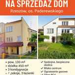 Dom na sprzedaż  w Rzeszowieod paderewskiego