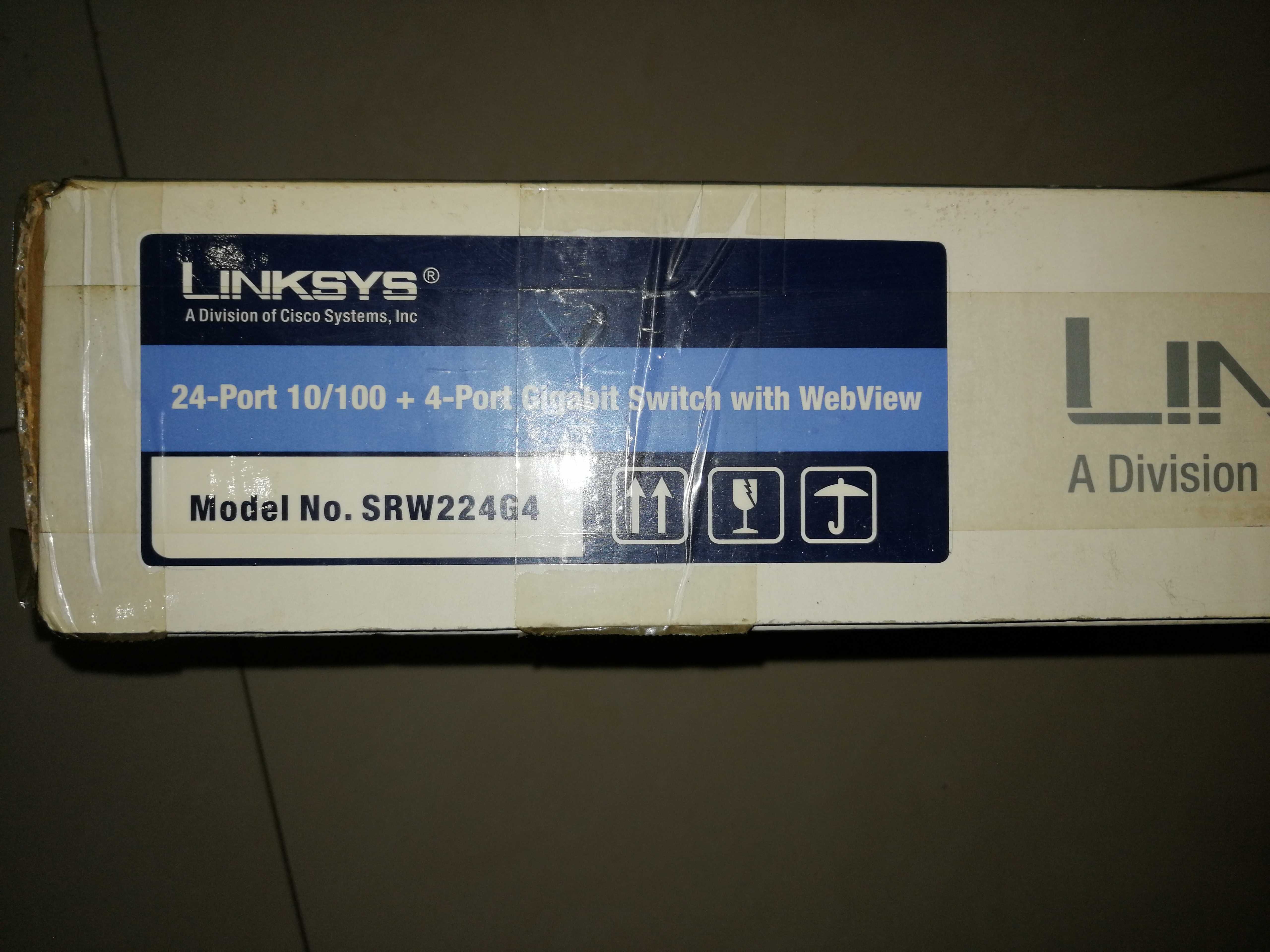 Switch CISCO LINKSYS SRW224G4 24x10/100 przełącznik