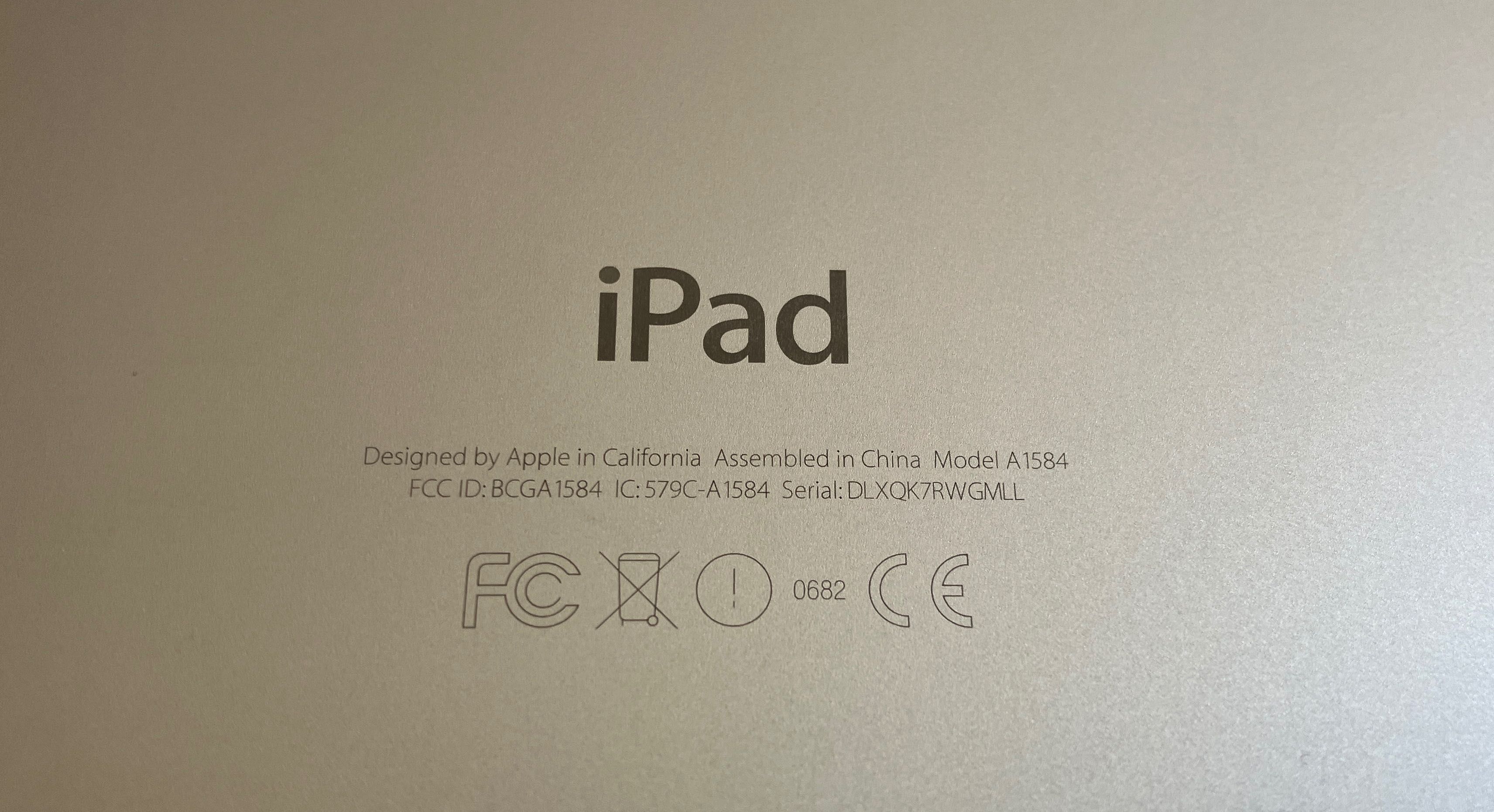 Планшет Apple iPad Pro 12.9" / 128gb / A1584 / Space gray