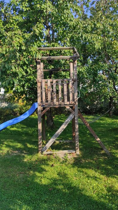 Domek ogrodowy dla dzieci zjeżdżalnia, 2,7 metra