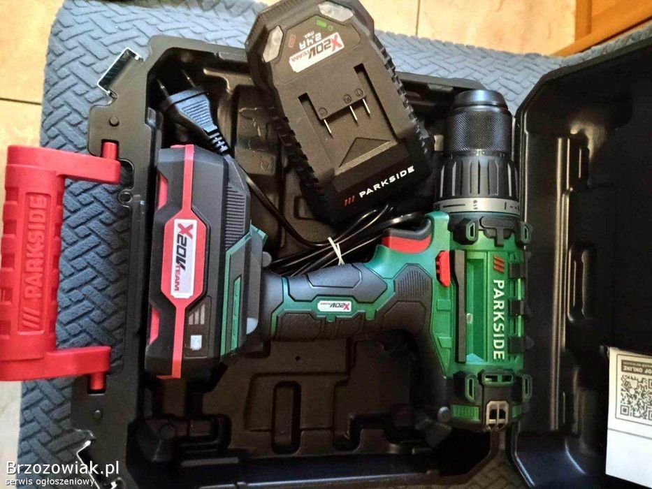 PARKSIDE wiertarko wkrętarka PABS 20-Li G8 Akumu + Ladowarka