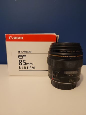 Obiektyw Canon USM 85mm f/1.8